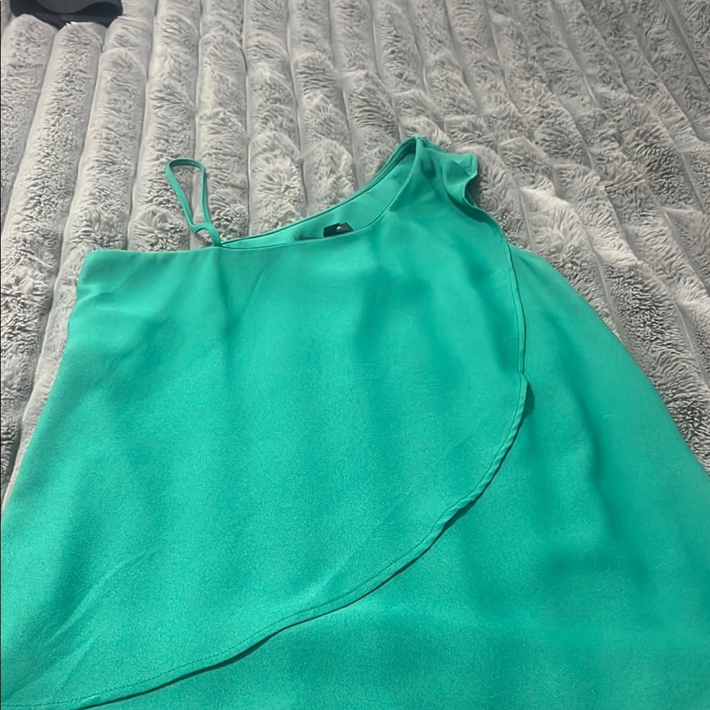 Teal Sleeveless Dress